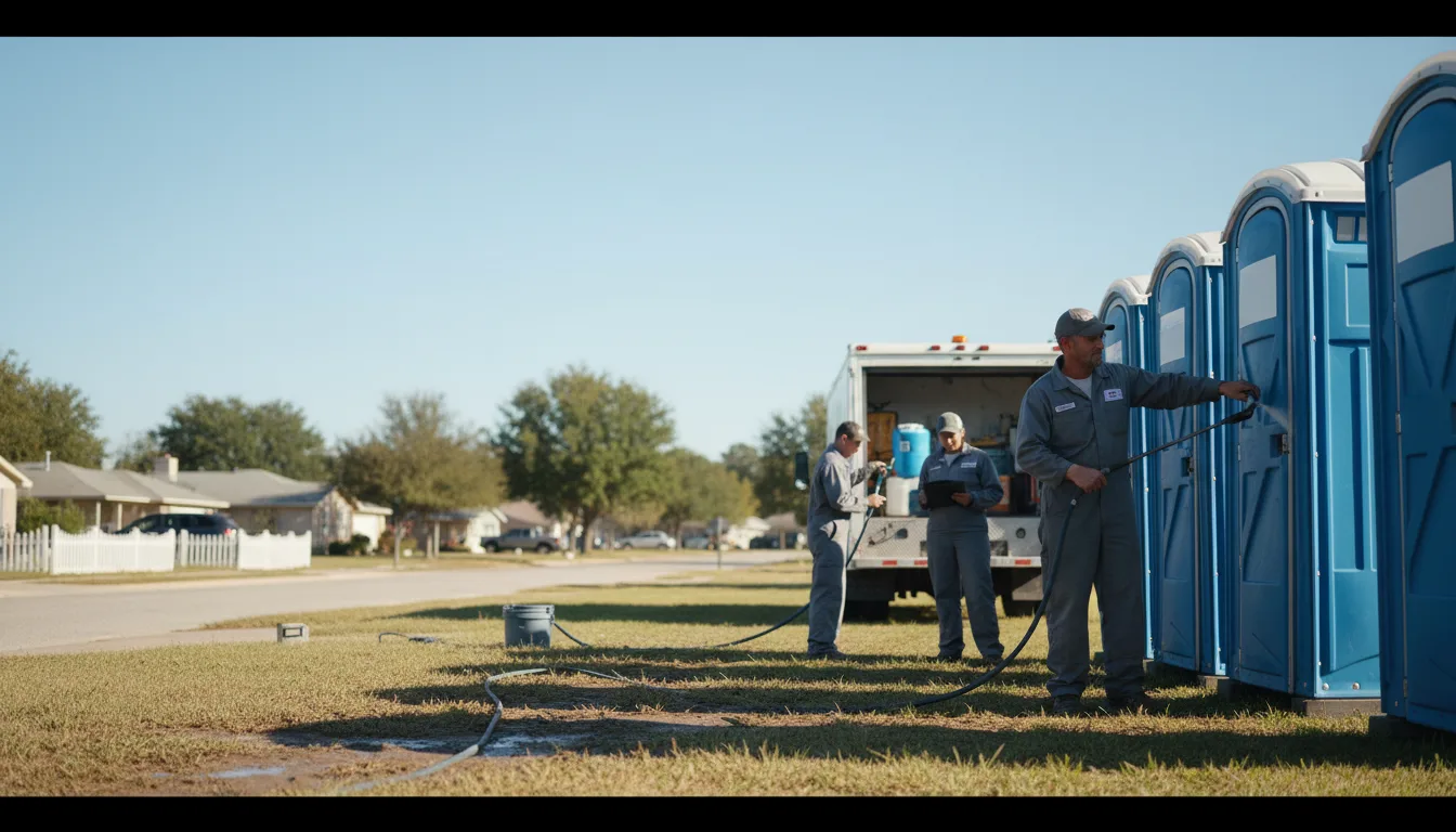Long-Term Portable Toilet Rental in Martin, GA near me